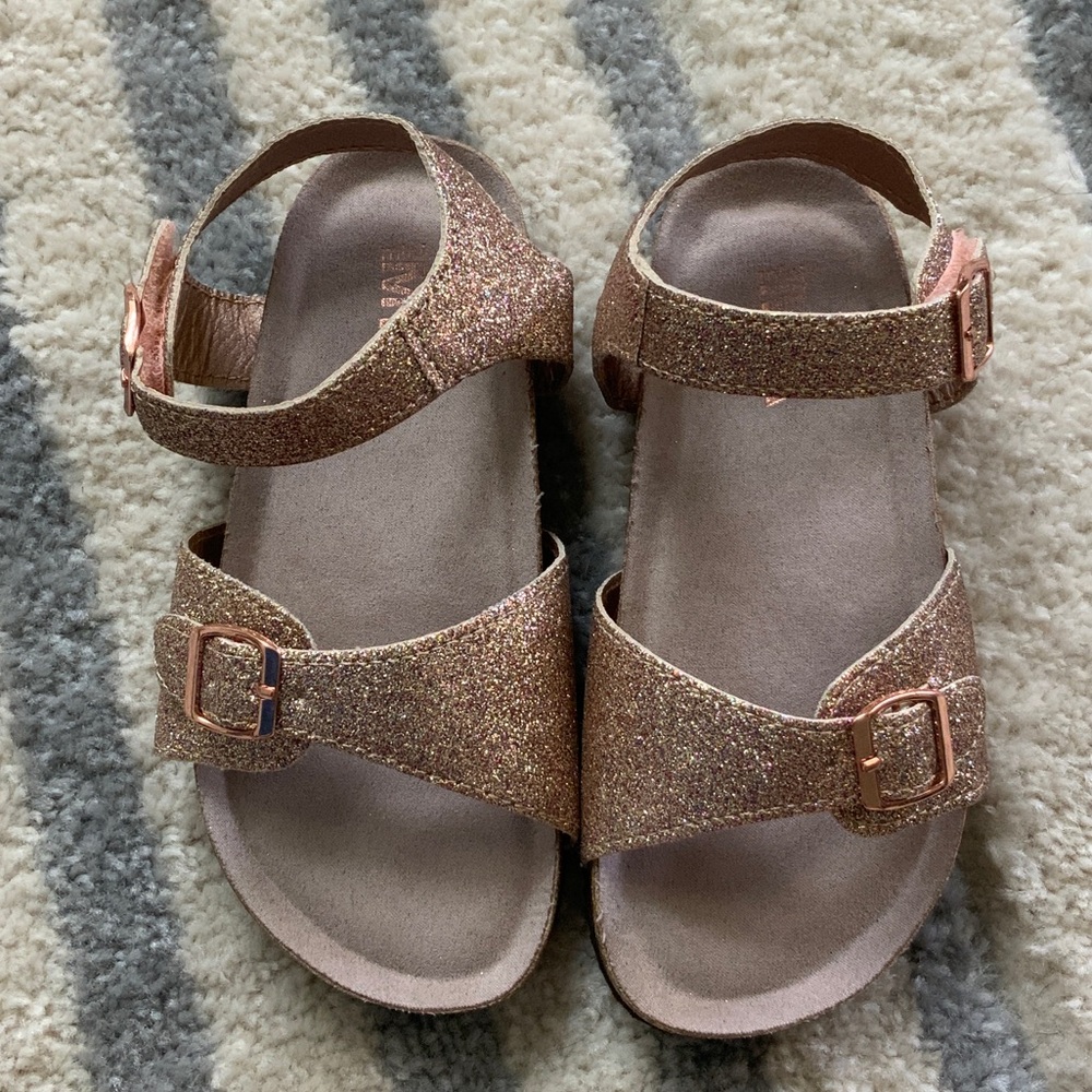 MIA Glittery Pink Kids Sandals